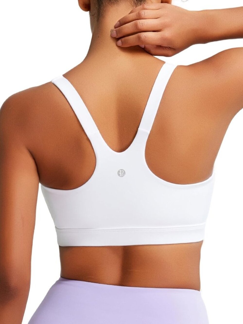 High Impact Sports Bra for Women, Molded Cup with Sewn-In Pads, Perfect for
